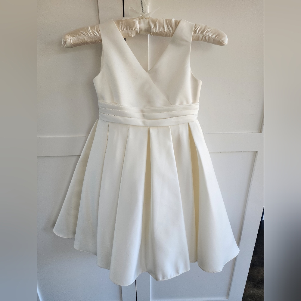 David's Bridal flower girl dress